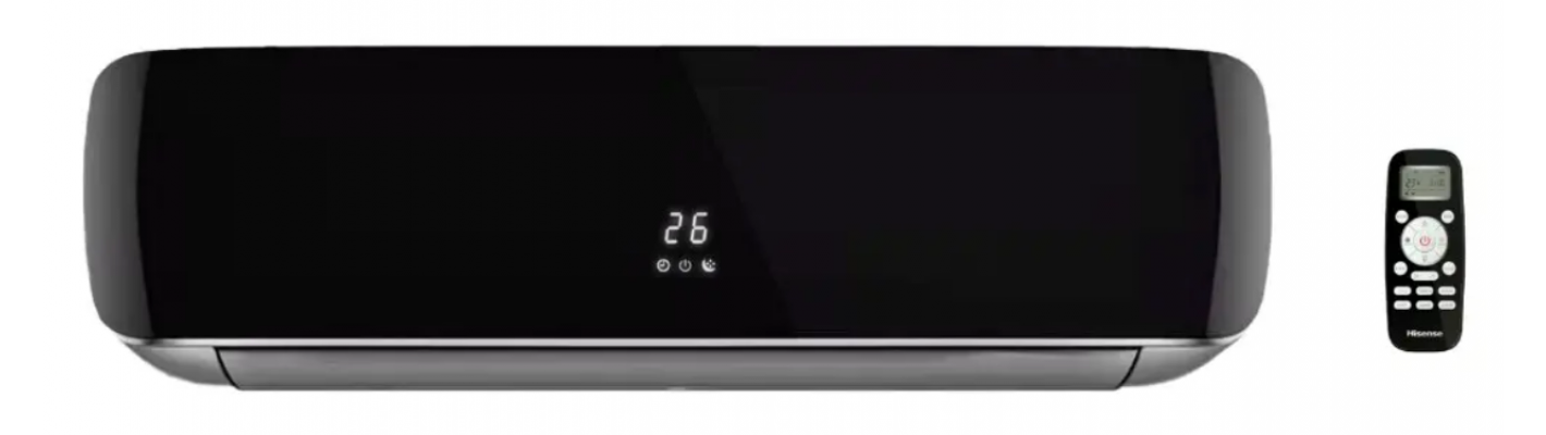 HISENSE представляет внутренние блоки Premium BLACK FREE Match DC Inverter в концептуальном чёрном цвете